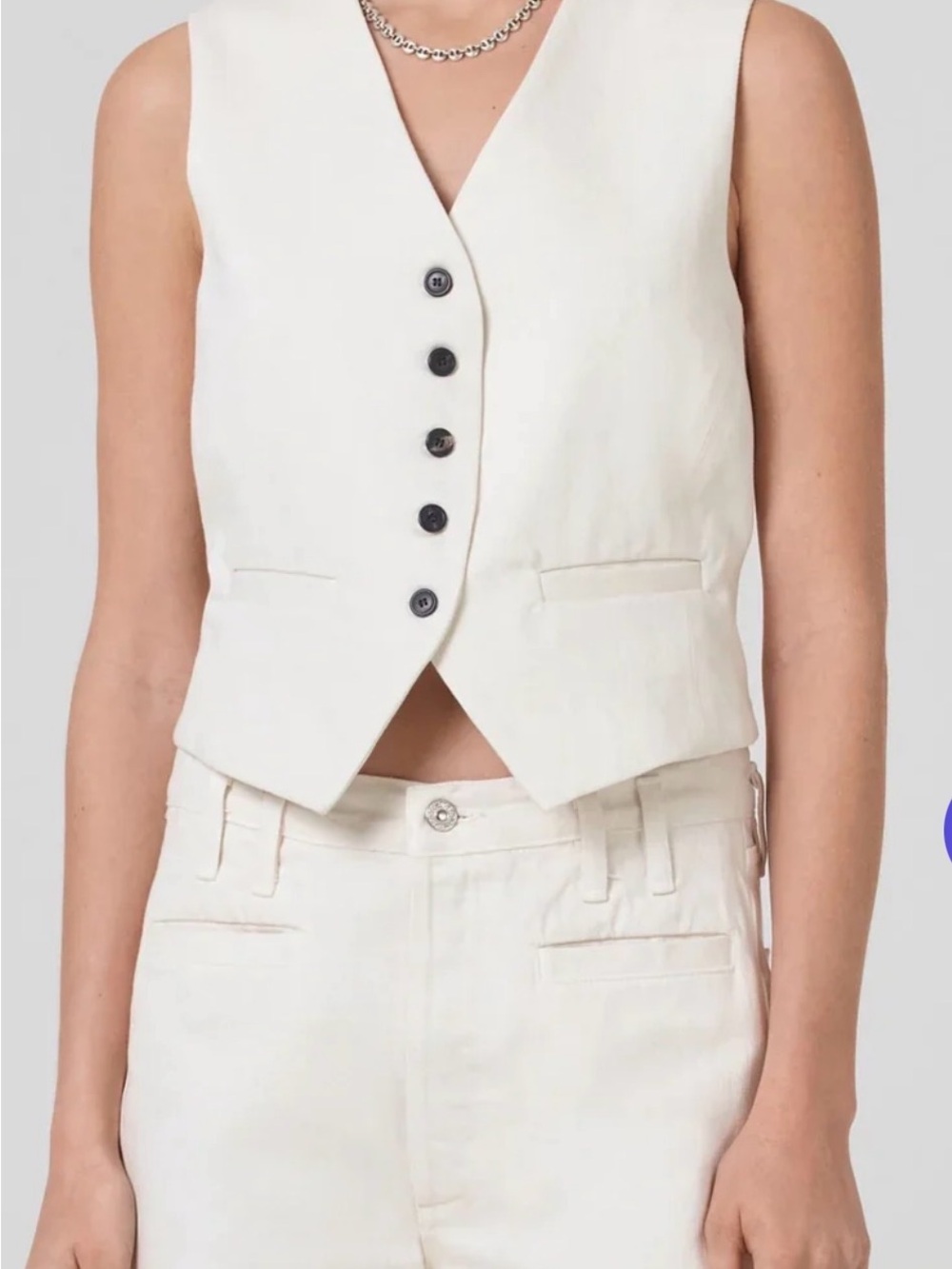 Citizens Of Humanity Marizpan Button-Front Vest